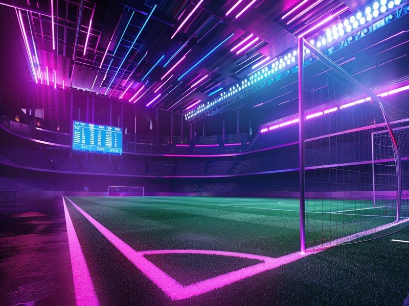 Estádio de futebol para apostas esportivas